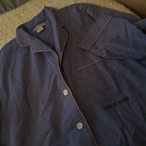 Madewell Blue Sleep Shirt